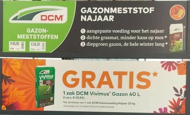 Gazonmeststof Najaar