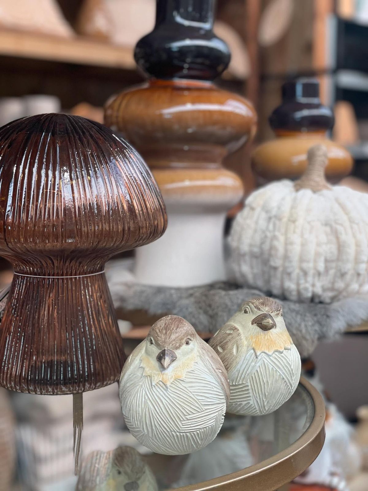 Woondecoratie in de winkel