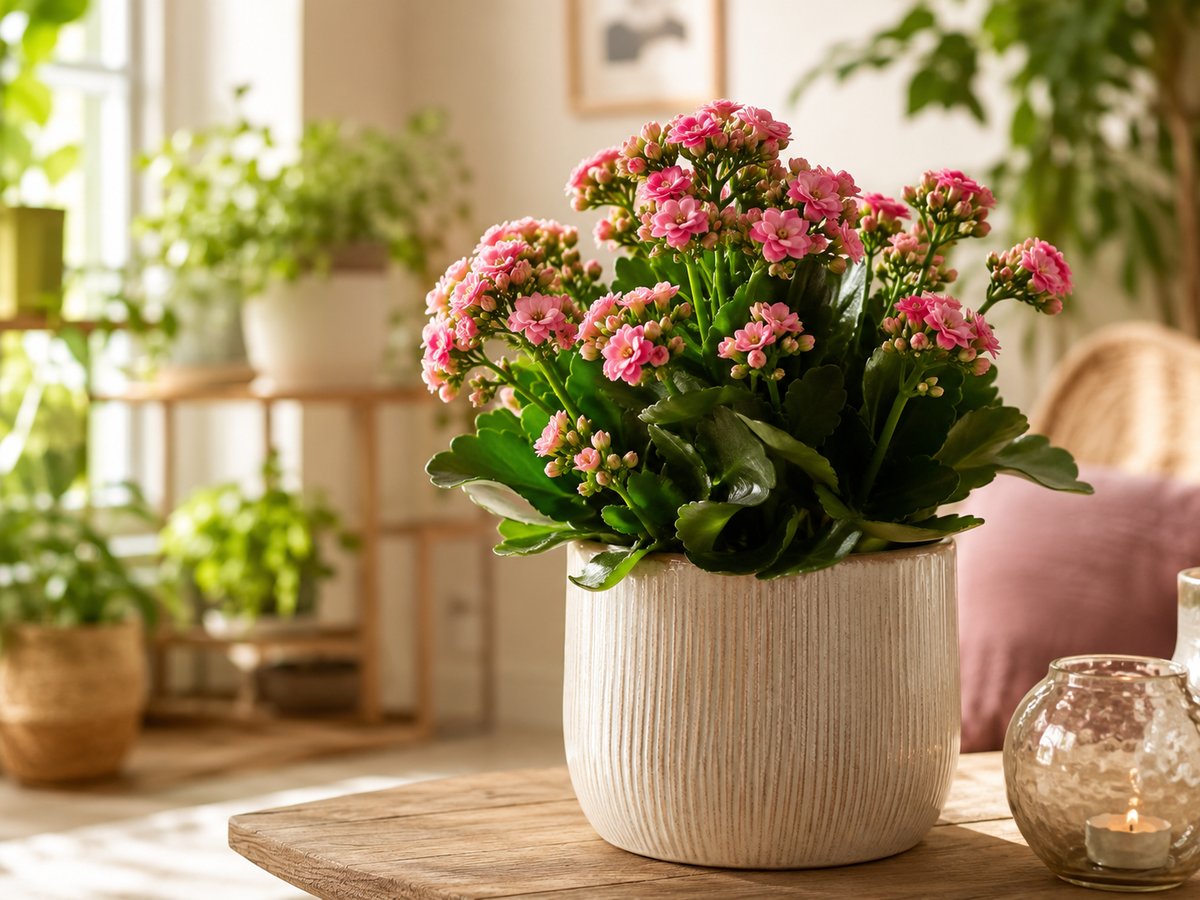 Bloeiende kamerplant